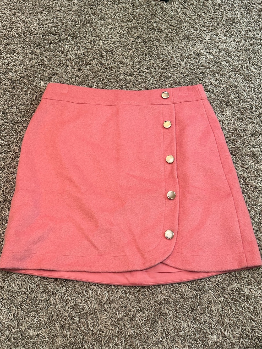 Coral pink loft skirt